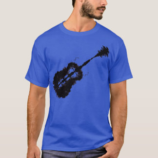 T-shirt guitare et ville