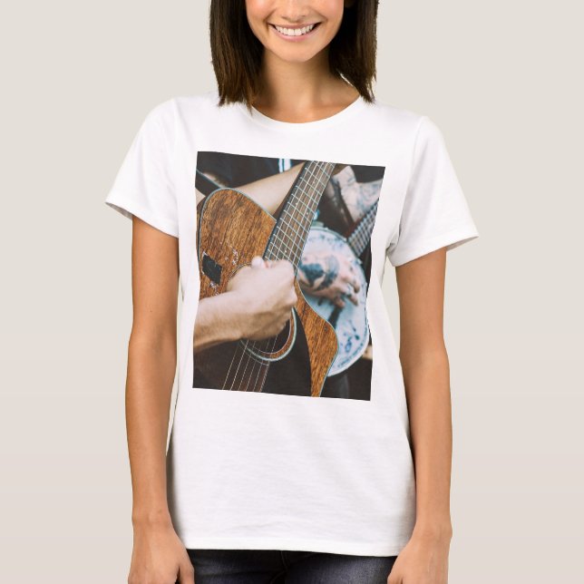 T-shirt Guitare géniale (Devant)