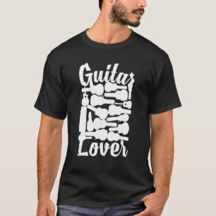 T-shirt Guitare Guitare Joueur Guitare Hommes Et Femmes Gu