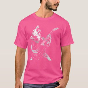 T-shirt Guitare guitariste - Joueur guitariste Wolf Papa M