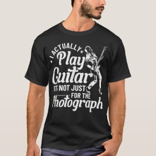 T-shirt Guitare Joueuse tenue Guitare Lover femme Jouer Gu