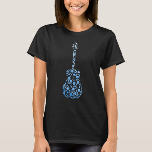 T-shirt Guitare Jour Point International Polka Point Jour