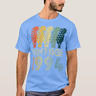 T-shirt Guitare Lover 28 ans Cadeaux Vintage 1994 Limite