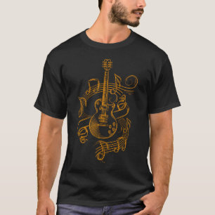 T-shirt Guitare Lover Guitare musicale