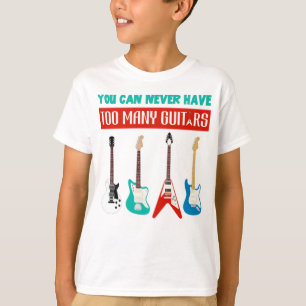 T-shirt Guitare Lover   Vous Ne Pouvez Jamais Avoir À Beau