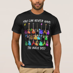 T-shirt Guitare Lover Vous Ne Pouvez Jamais Être Obligé
