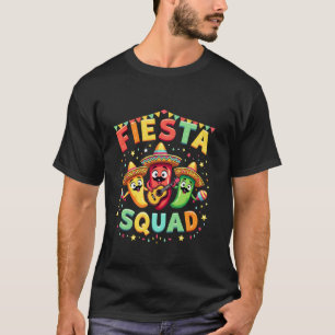 T-shirt Guitare Maracas Piment Fiesta Cinco de