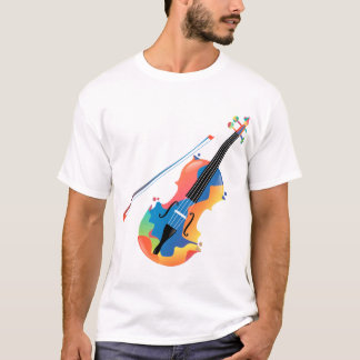 T-shirt Guitare musicale