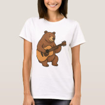 T-shirt Guitare - Musicien Vintage