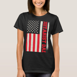 T-shirt Guitare patriotique Joueur Guitare Musicien Guitar