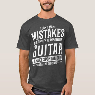 T-shirt Guitare Player Musical Instrument Musique Guitaris