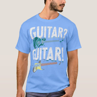 T-shirt Guitare Player Rock Musique Guitariste Musicien Fu