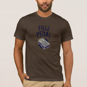 T-shirt Guitare psychédélique Fuzz Pédale pourpre