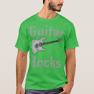 T-shirt Guitare Rocks Electric Guitarist Goth Heavy Rock M