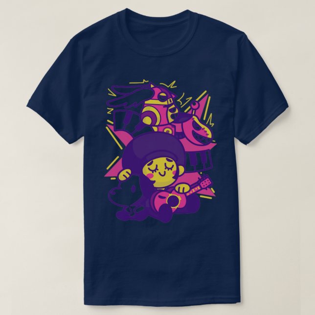 T-shirt Guitare rythmique (Design devant)