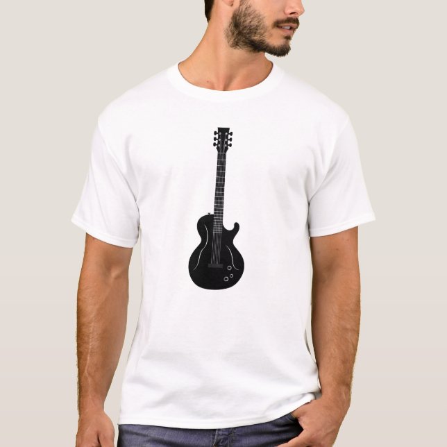 T-shirt Guitare simple (Devant)