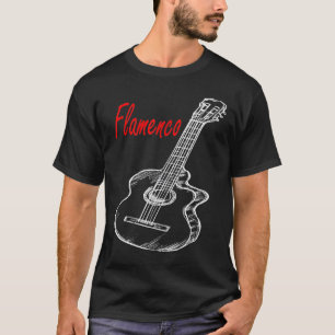 T-shirt Guitare Spanisch Flamenco