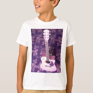 T-shirt Guitare vintage : Le rêve de style africain