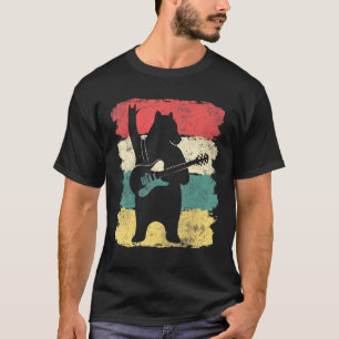 T-shirt Guitare vintage Pour Hommes Musique Musique Musiqu