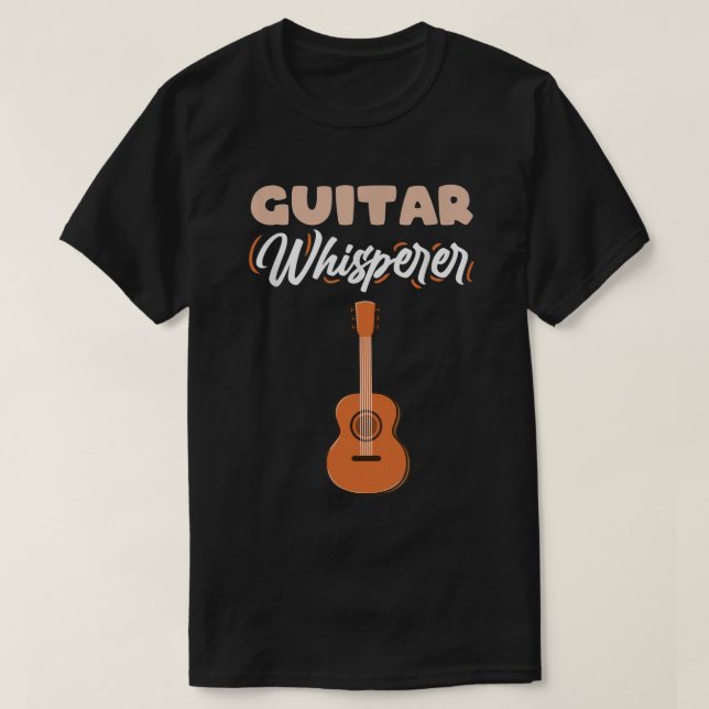 T-shirt Guitare Whisperer Guitare Player (Design devant)