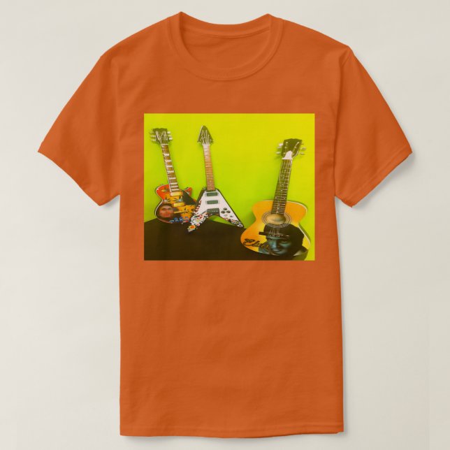 T-shirt Guitares (Design devant)