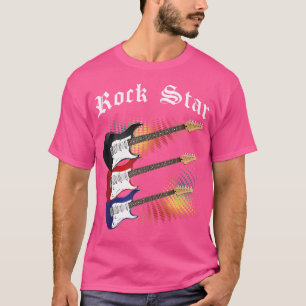 T-shirt Guitares Chemises basse électrique Guitares semi-a