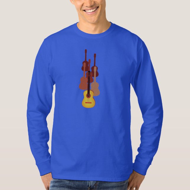 T-shirt Guitares dynamiques (Devant)