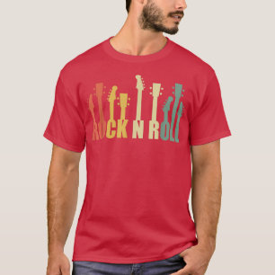 T-shirt Guitares rock et roll musicien guitare acoustique