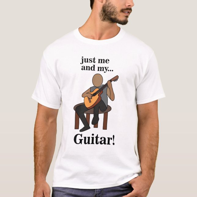T-shirt Guitarist Guitar Player  (Devant)