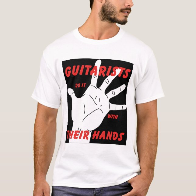 T-shirt guitarist_hands (Devant)