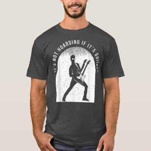 T-shirt Guitarist Saying With A Funny Guitar Quota For Gui