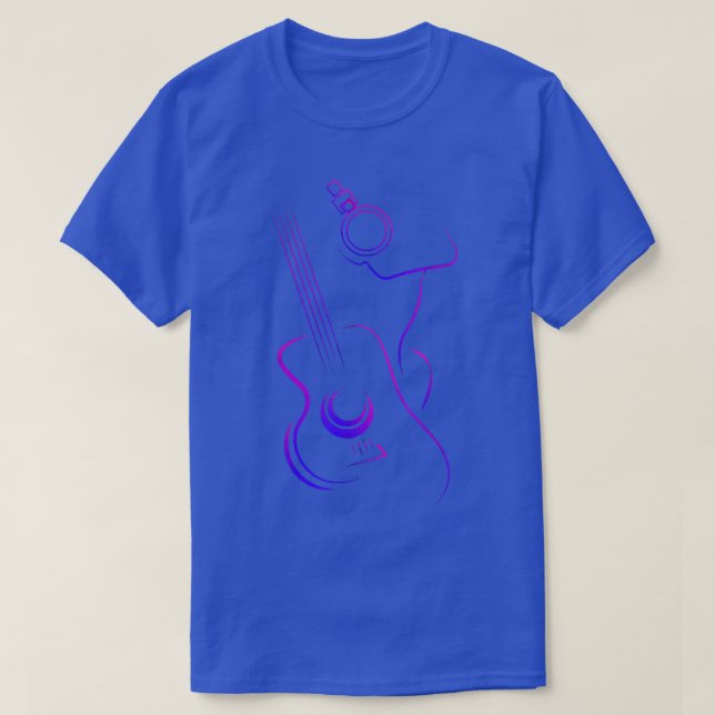 T-shirt Guitarist Stuff Rhythm (Design devant)