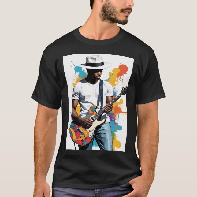 T-shirt Guitariste (Devant)