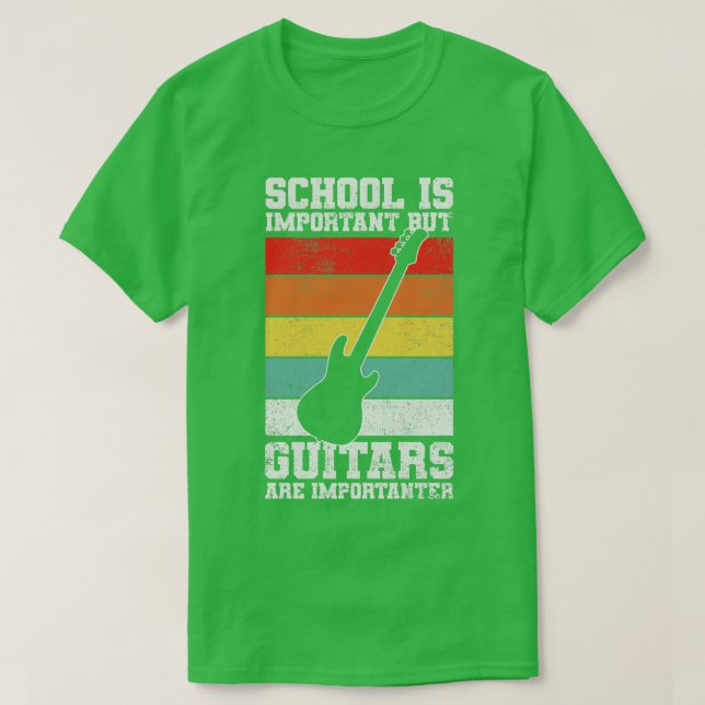 T-shirt Guitariste 1 (Design devant)