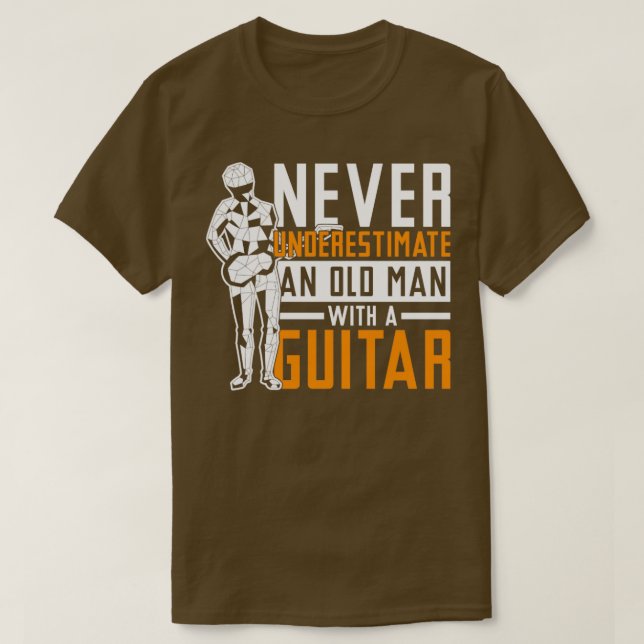 T-shirt Guitariste à la retraite Guitariste Cadeau Musique (Design devant)