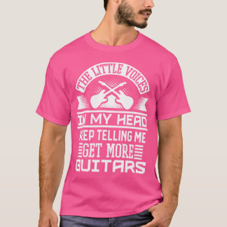 T-shirt Guitariste Acoustique Guitare