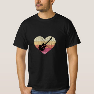 T-shirt Guitariste adore jouer de la guitare blues