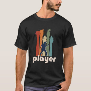 T-shirt Guitariste cool Vintage Retro
