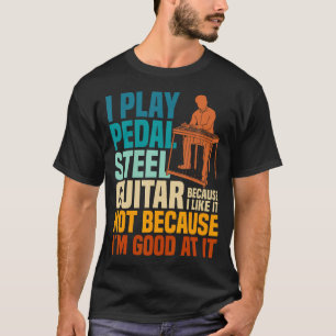 T-shirt Guitariste de musique country pédale guitare steel