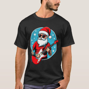 T-shirt guitariste de Noël Rockmusic Noël (3)