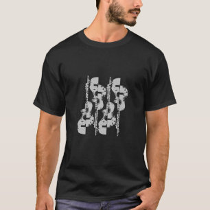T-shirt Guitariste Design Guitare Musicien Acoustique Guit