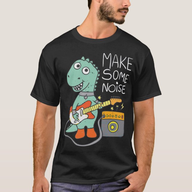 T-shirt Guitariste Dino (Devant)