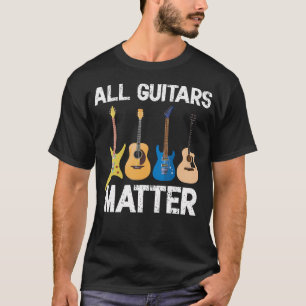 T-shirt Guitariste Drôle Joueur de Guitare Toutes les Guit