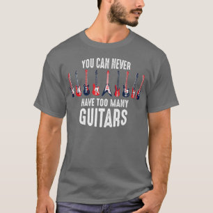 t-shirt guitariste drôle vous ne pouvez jamais avo