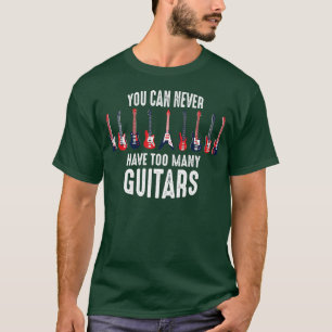 t-shirt guitariste drôle vous ne pouvez jamais avo