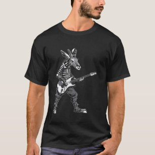 T-shirt Guitariste Guitare - Joueur de Guitare Okapi Papa