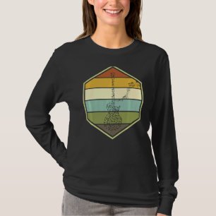 T-shirt Guitariste Guitariste vintage Notes musicales