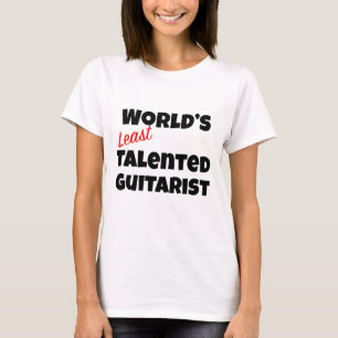 T-shirt Guitariste le moins talentueux du monde