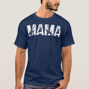 T-shirt Guitariste Maman Amusante Mama Musique Guitare Mèr
