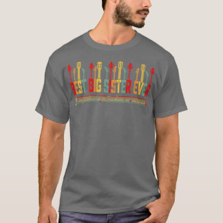 T-shirt Guitariste Mère Meilleure Grande Sœur Jamais Guita
